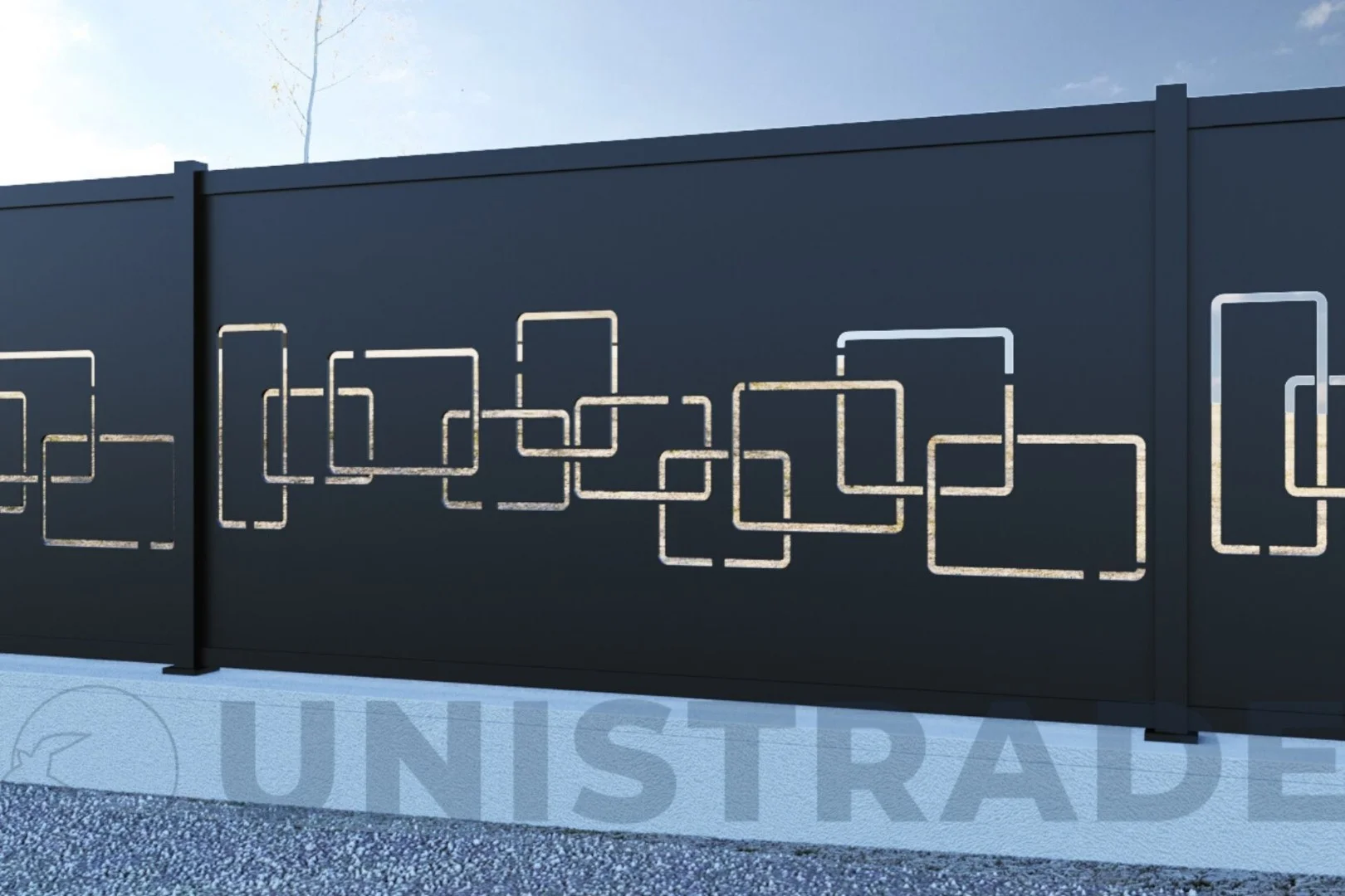 Дизайнерский забор 1